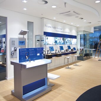 Klimaanlagen im Bose Shop Frankfurt